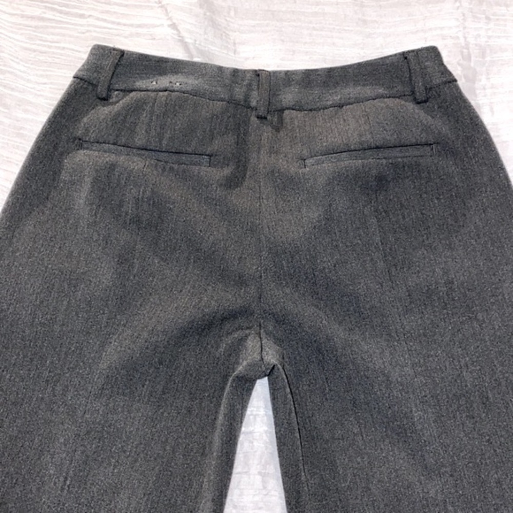 Express Columnist Pant | Size 4R | Boot Leg | Charcoal Gray - Picture 6 of 8